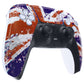 eXtremeRate Replacement Front Housing Shell with Touchpad Compatible with PS5 Controller BDM-010/020/030/040/050 - Impression UK Flag