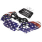 eXtremeRate Replacement Front Housing Shell with Touchpad Compatible with PS5 Controller BDM-010/020/030/040/050 - Impression US Flag