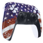 eXtremeRate Replacement Front Housing Shell with Touchpad Compatible with PS5 Controller BDM-010/020/030/040/050 - Impression US Flag