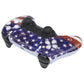 eXtremeRate Replacement Front Housing Shell with Touchpad Compatible with PS5 Controller BDM-010/020/030/040/050 - Impression US Flag