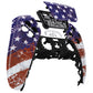 eXtremeRate Replacement Front Housing Shell with Touchpad Compatible with PS5 Controller BDM-010/020/030/040/050 - Impression US Flag