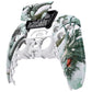 eXtremeRate Replacement Front Housing Shell with Touchpad Compatible with PS5 Controller BDM-010/020/030/040/050 - Jade Dragon - Cloud Dominator
