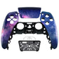 eXtremeRate Replacement Front Housing Shell with Touchpad Compatible with PS5 Controller BDM-010/020/030/040/050/060 - Nebula Galaxy