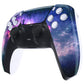 eXtremeRate Replacement Front Housing Shell with Touchpad Compatible with PS5 Controller BDM-010/020/030/040/050/060 - Nebula Galaxy