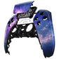eXtremeRate Replacement Front Housing Shell with Touchpad Compatible with PS5 Controller BDM-010/020/030/040/050/060 - Nebula Galaxy