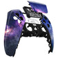 eXtremeRate Replacement Front Housing Shell with Touchpad Compatible with PS5 Controller BDM-010/020/030/040/050/060 - Nebula Galaxy