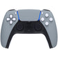 eXtremeRate Replacement Front Housing Shell with Touchpad Compatible with PS5 Controller BDM-010/020/030/040/050/060 - New Hope Gray
