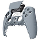 eXtremeRate Replacement Front Housing Shell with Touchpad Compatible with PS5 Controller BDM-010/020/030/040/050/060 - New Hope Gray