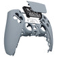 eXtremeRate Replacement Front Housing Shell with Touchpad Compatible with PS5 Controller BDM-010/020/030/040/050/060 - New Hope Gray