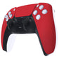 eXtremeRate Replacement Front Housing Shell with Touchpad Compatible with PS5 Controller BDM-010/020/030/040/050 - Passion Red