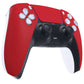 eXtremeRate Replacement Front Housing Shell with Touchpad Compatible with PS5 Controller BDM-010/020/030/040/050 - Passion Red