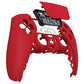 eXtremeRate Replacement Front Housing Shell with Touchpad Compatible with PS5 Controller BDM-010/020/030/040/050 - Passion Red