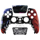 eXtremeRate Replacement Front Housing Shell with Touchpad Compatible with PS5 Controller BDM-010/020/030/040/050 - Roaring Dragon