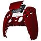eXtremeRate Replacement Front Housing Shell with Touchpad Compatible with PS5 Controller BDM-010/020/030/040/050/060 - Scarlet Red