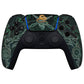 eXtremeRate Replacement Front Housing Shell with Touchpad Compatible with PS5 Controller BDM-010/020/030/040/050 - Serpent Totem