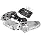 eXtremeRate Replacement Front Housing Shell with Touchpad Compatible with PS5 Controller BDM-010/020/030/040/050 - Silver Wave
