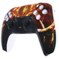 eXtremeRate Replacement Front Housing Shell with Touchpad Compatible with PS5 Controller BDM-010/020/030/040/050 - The Great Flaming Overlord