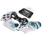 eXtremeRate Replacement Front Housing Shell with Touchpad Compatible with PS5 Controller BDM-010/020/030/040/050/060 - The Great Wave