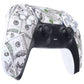 eXtremeRate Replacement Front Housing Shell with Touchpad Compatible with PS5 Controller BDM-010/020/030/040/050 - The $100 Cash Money