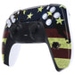 eXtremeRate Replacement Front Housing Shell with Touchpad Compatible with PS5 Controller BDM-010/020/030/040/050 - US Flag The Stars & Stripes