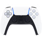 eXtremeRate Replacement Front Housing Shell with Touchpad Compatible with PS5 Controller BDM-010/020/030/040/050/060 - White