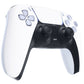 eXtremeRate Replacement Front Housing Shell with Touchpad Compatible with PS5 Controller BDM-010/020/030/040/050/060 - White