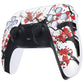 eXtremeRate Replacement Front Housing Shell with Touchpad Compatible with PS5 Controller BDM-010/020/030/040/050 - Winter Blossom eXtremeRate