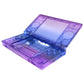 eXtremeRate Replacement Full Housing Shell & Buttons with Screen Lens for Nintendo DS Lite NDSL - Gradient Translucent Bluebell