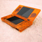 eXtremeRate Replacement Full Housing Shell & Buttons with Screen Lens for Nintendo DS Lite NDSL - Clear Orange