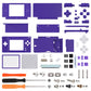 eXtremeRate Replacement Full Housing Shell & Buttons with Screen Lens for Nintendo DS Lite NDSL - Purple