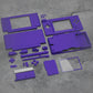 eXtremeRate Replacement Full Housing Shell & Buttons with Screen Lens for Nintendo DS Lite NDSL - Purple