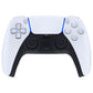 eXtremeRate Replacement Full Set Buttons Compatible with PS5 Controller BDM-030/040/050/060 - Original White