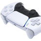 eXtremeRate Replacement Full Set Buttons Compatible with PS5 Controller BDM-030/040/050/060 - Original White