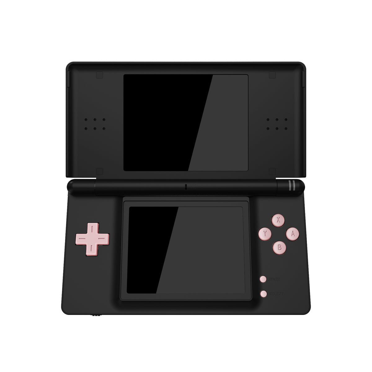 eXtremeRate Replacement Full Set Buttons for Nintendo DS Lite NDSL - Cherry Blossoms Pink