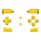 eXtremeRate Replacement Full Set Buttons for Nintendo DS Lite NDSL - Chrome Gold eXtremeRate