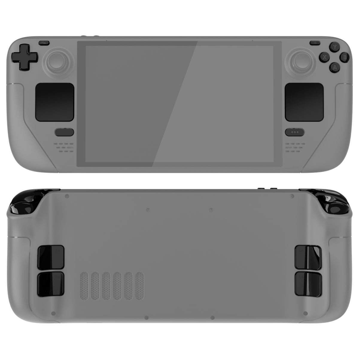 eXtremeRate Replacement Full Set Buttons for Steam Deck OLED - Black