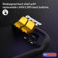 eXtremeRate Replacement Full Set Buttons for Steam Deck OLED - Chrome Gold
