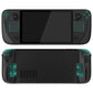eXtremeRate Replacement Full Set Buttons for Steam Deck OLED - Clear Emerald Green
