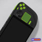 eXtremeRate Replacement Full Set Buttons for Steam Deck OLED - Clear Lime Green