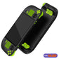eXtremeRate Replacement Full Set Buttons for Steam Deck OLED - Clear Lime Green