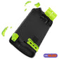 eXtremeRate Replacement Full Set Buttons for Steam Deck OLED - Clear Lime Green