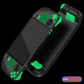 eXtremeRate Replacement Full Set Buttons for Steam Deck OLED - Glow in Dark - Green