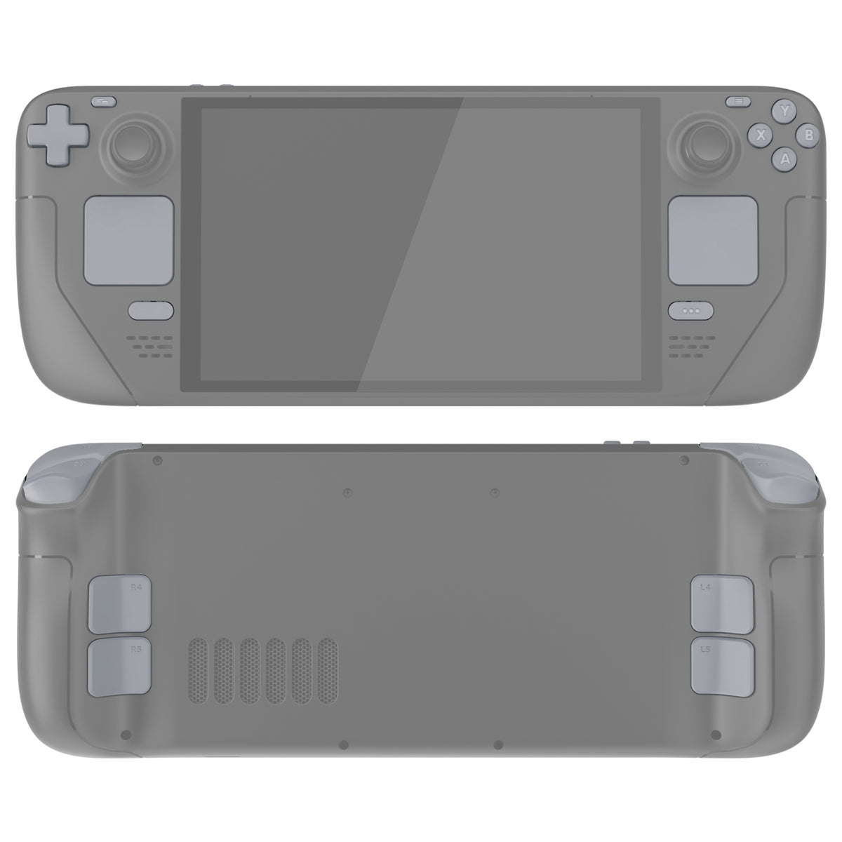 eXtremeRate Replacement Full Set Buttons for Steam Deck OLED - New Hope Gray