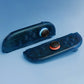 eXtremeRate DIY Replacement Full Set Shell Case with Buttons for Joycon 2 of Nintendo Switch 2 - Deluxe Version - Clear Blue