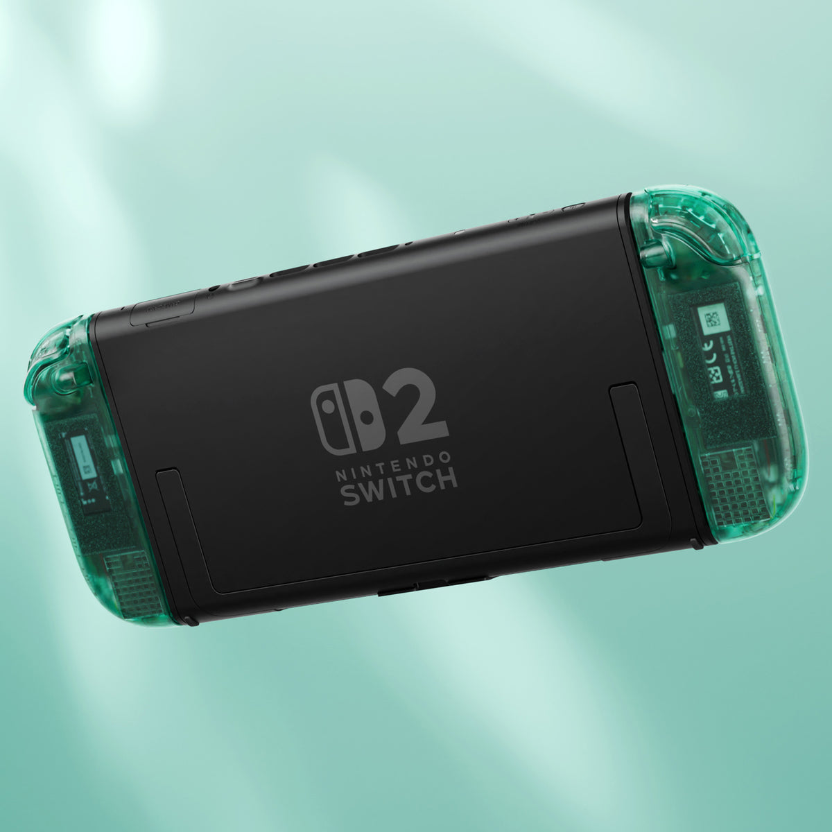 eXtremeRate DIY Replacement Full Set Shell Case with Buttons for Joycon 2 of Nintendo Switch 2 - Deluxe Version - Emerald Green