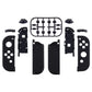 eXtremeRate Replacement Full Set Shell Case with Buttons for Joycon of NS Switch - Black