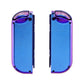 eXtremeRate Replacement Full Set Shell Case with Buttons for Joycon of NS Switch - Chameleon Purple Blue