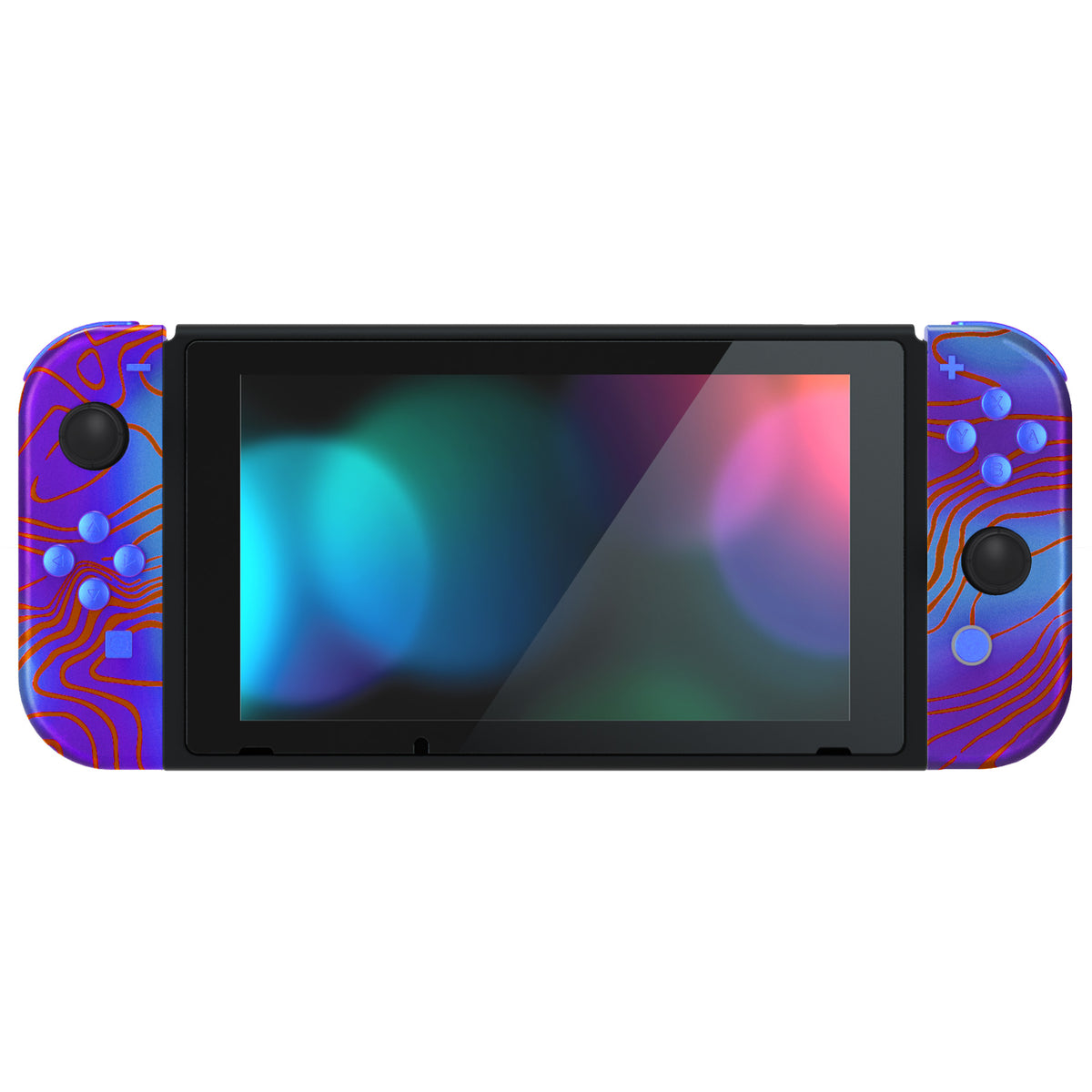 eXtremeRate Replacement Full Set Shell Case with Buttons for Joycon of NS Switch - Damascuscamo