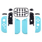 eXtremeRate Replacement Full Set Shell Case with Buttons for Joycon of NS Switch - Heaven Blue