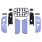 eXtremeRate Replacement Full Set Shell Case with Buttons for Joycon of NS Switch - Light Violet